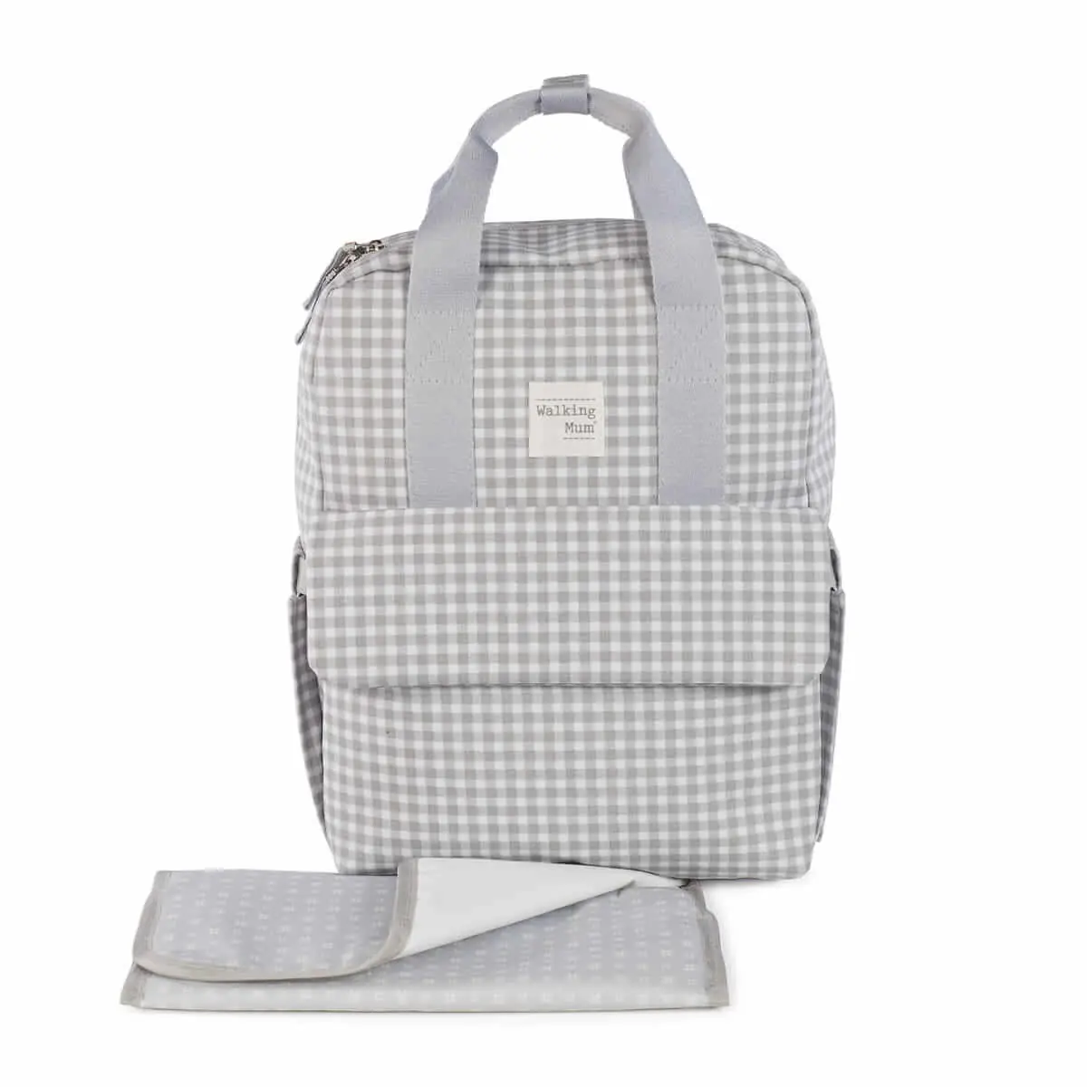 Mochila I Love Vichy Cinza - Walking Mum