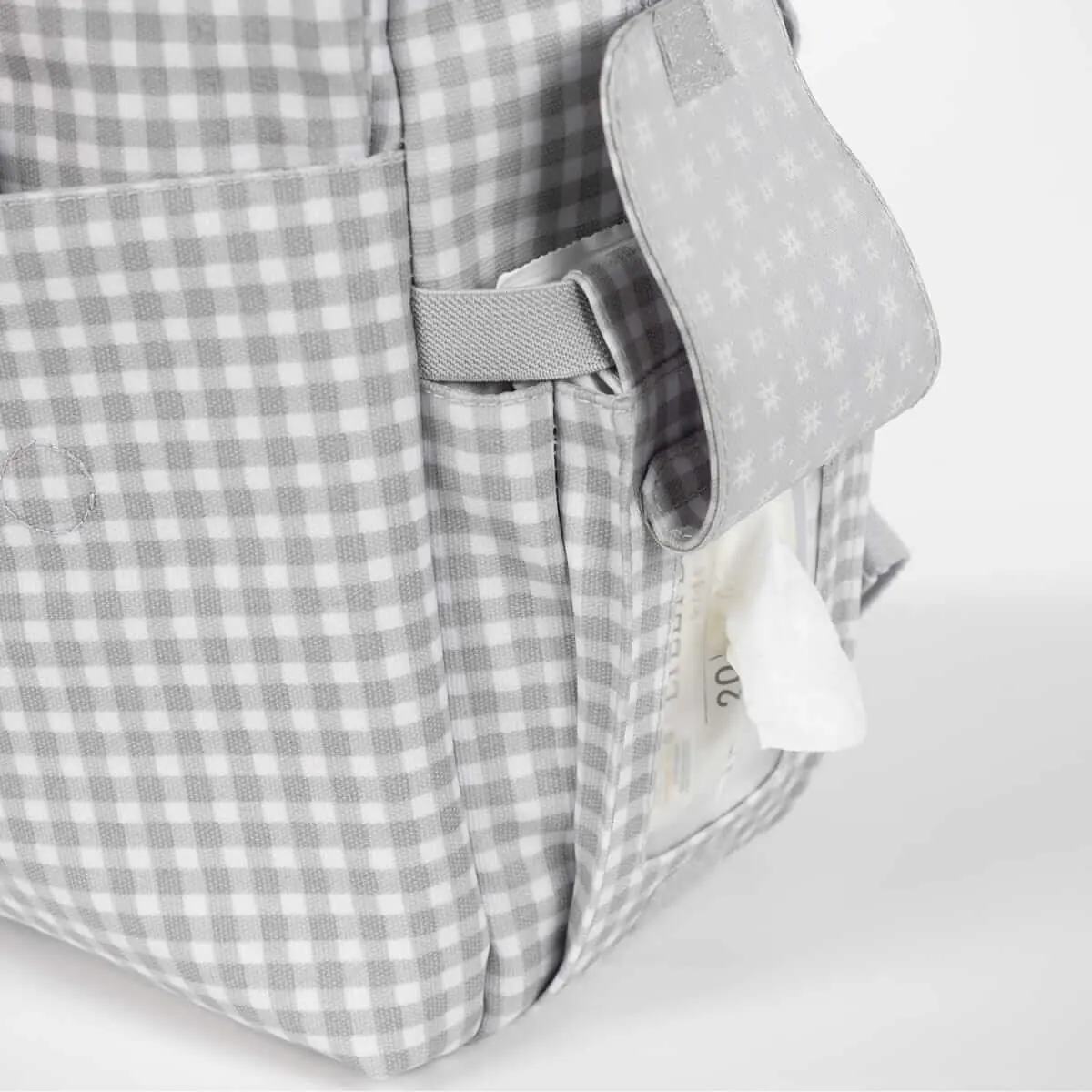 Mochila I Love Vichy Cinza - Walking Mum