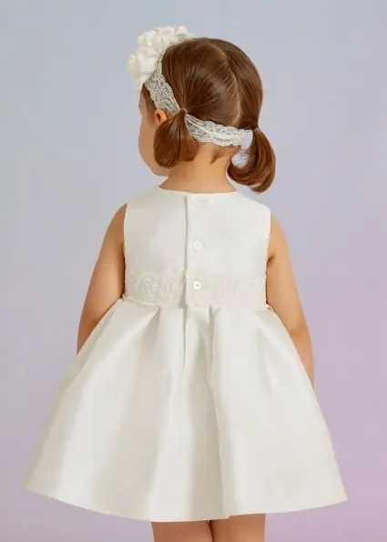 Vestido Batizado Branco
