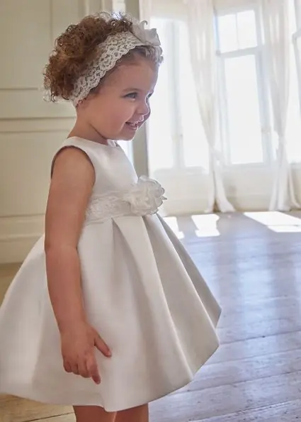 Vestido Batizado Branco