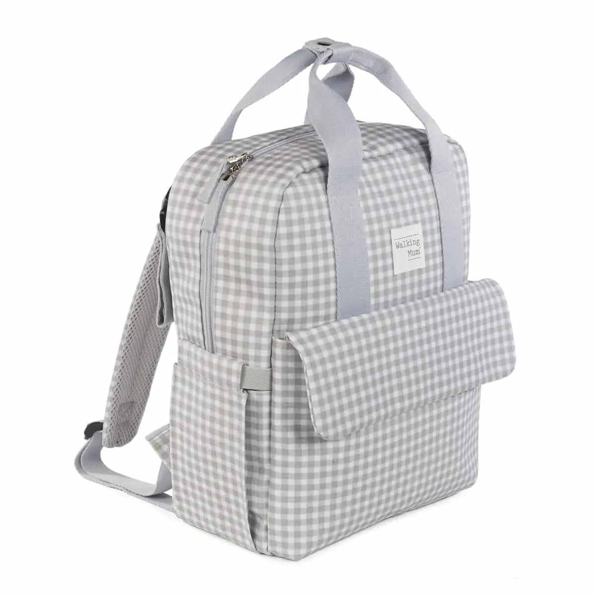 Mochila I Love Vichy Cinza - Walking Mum