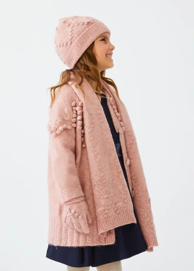 Conjunto gorro-cachecol-luvas - Abel & Lula