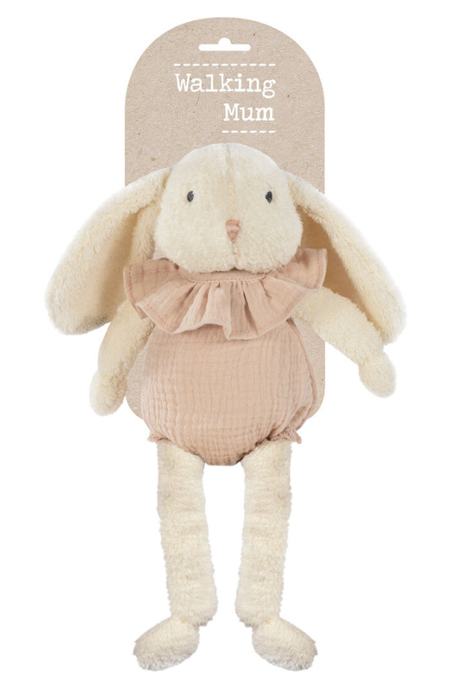 Coelho de peluche - Walking mum - Sand