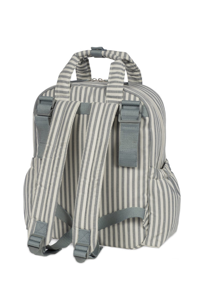 Mochila de riscas - PRALINÉ - Cor Matcha