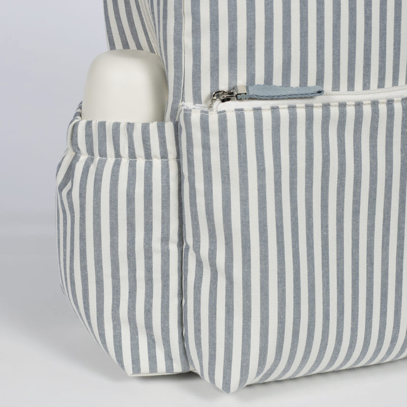 Mochila de riscas - PRALINÉ - Cor Matcha