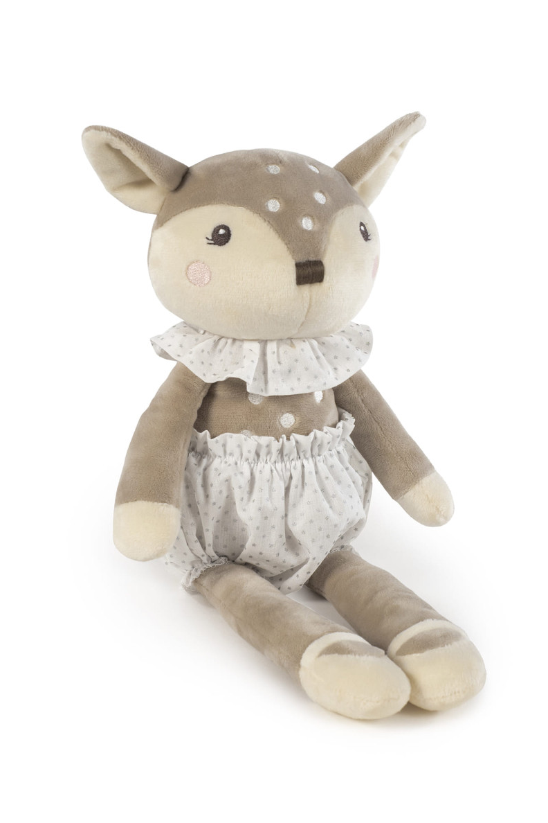 Peluche Pasito a Pasito Baby Deer Nara Beige 39cm