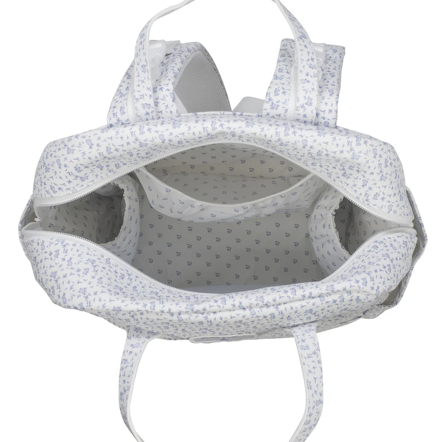 Mochila Maternidade Pasito a Pasito Maison Tender Coelhos - Azul
