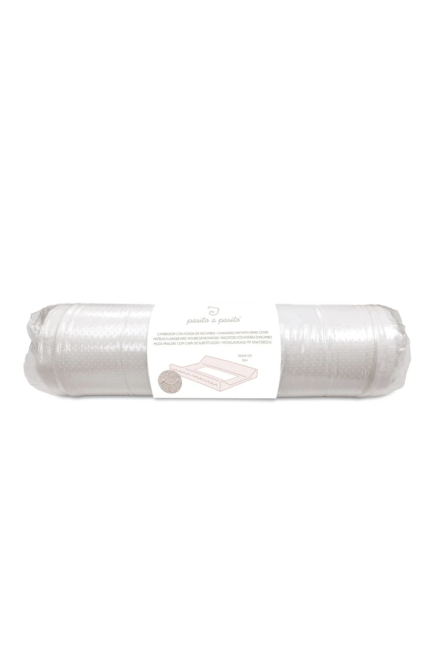 Trocador de fraldas com capa Maison Tender Flowers