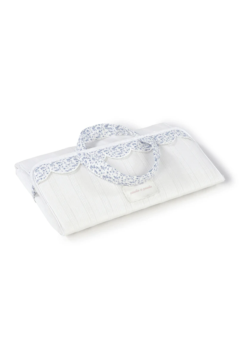 Cesta Organizadora Pasito a Pasito Maison Tender Coelhos - Azul