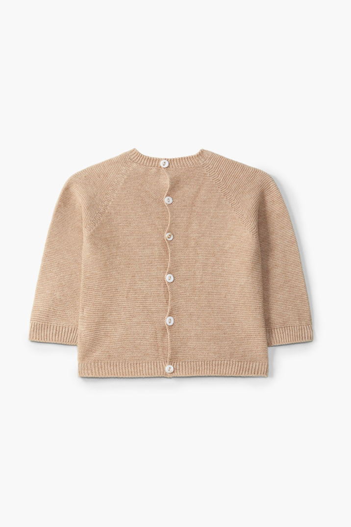 Camisola de manga comprida tricotada em algodão orgânico | SPECIAL ORGANIC COTTON
