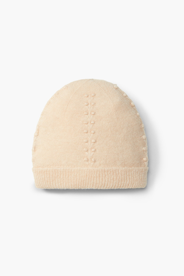 Gorro tricotado em lã merino e caxemira | SERENITY