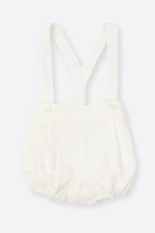 Conjunto de linho para batizado