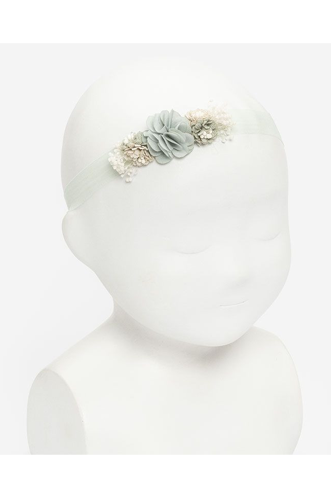 Fita de cerimónia em musselina para bebé