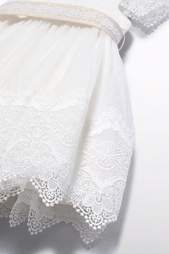 Vestido Tule bordado
