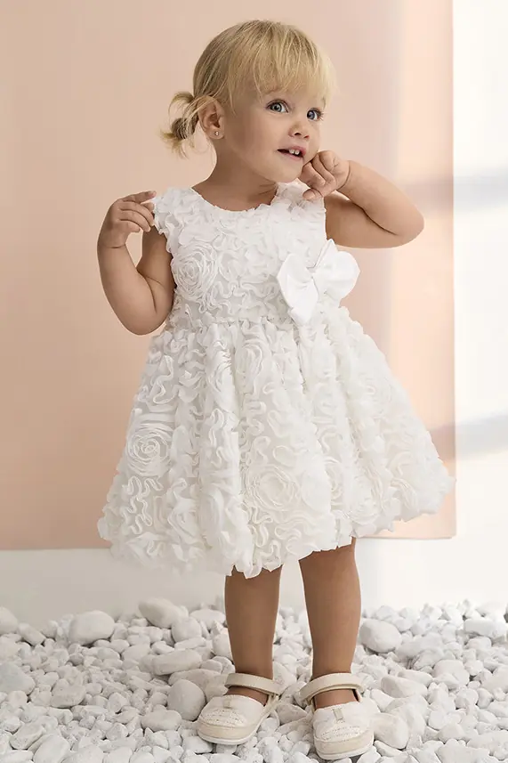 Vestido abalonado menina