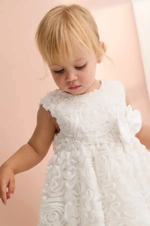 Vestido abalonado menina