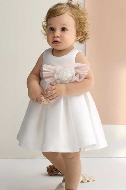 Vestido mikado bebé