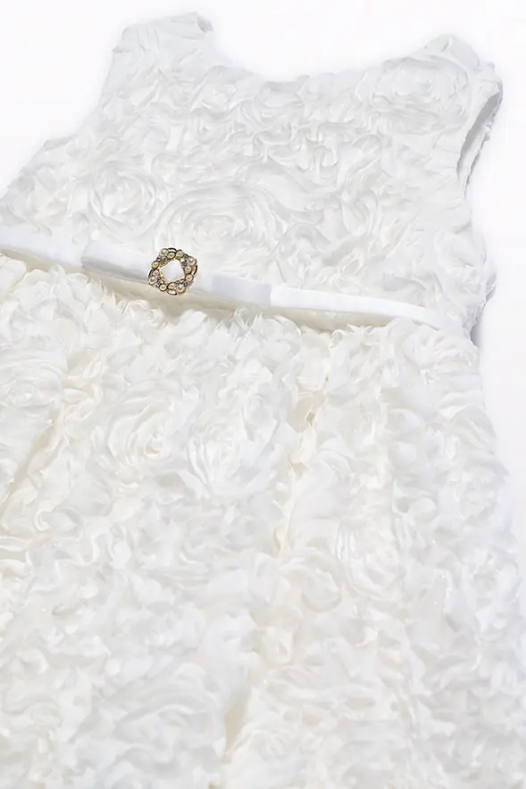 Vestido abalonado menina
