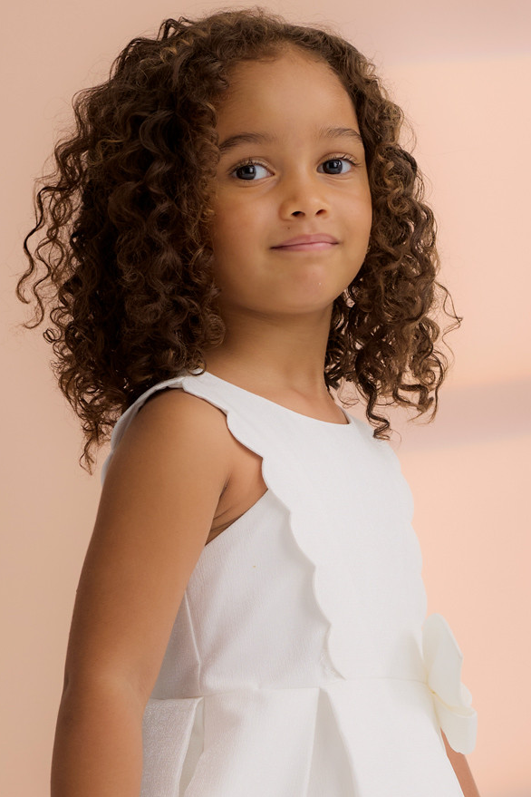 Vestido brilho menina