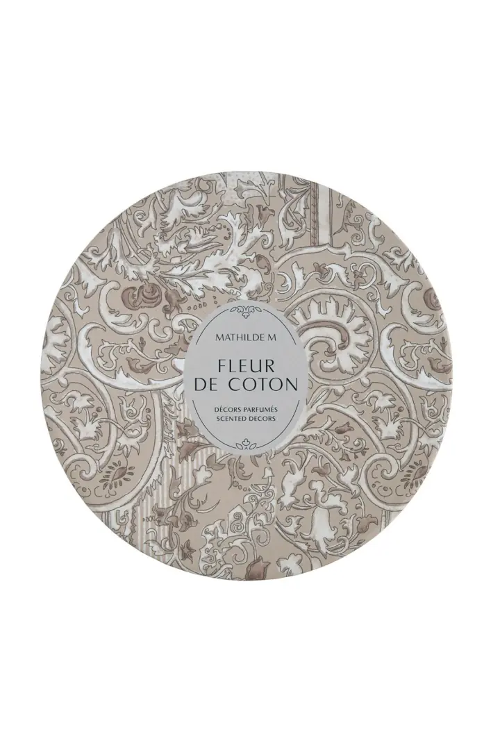 Caixa com 5 gessos perfumados - Flor de Algodão