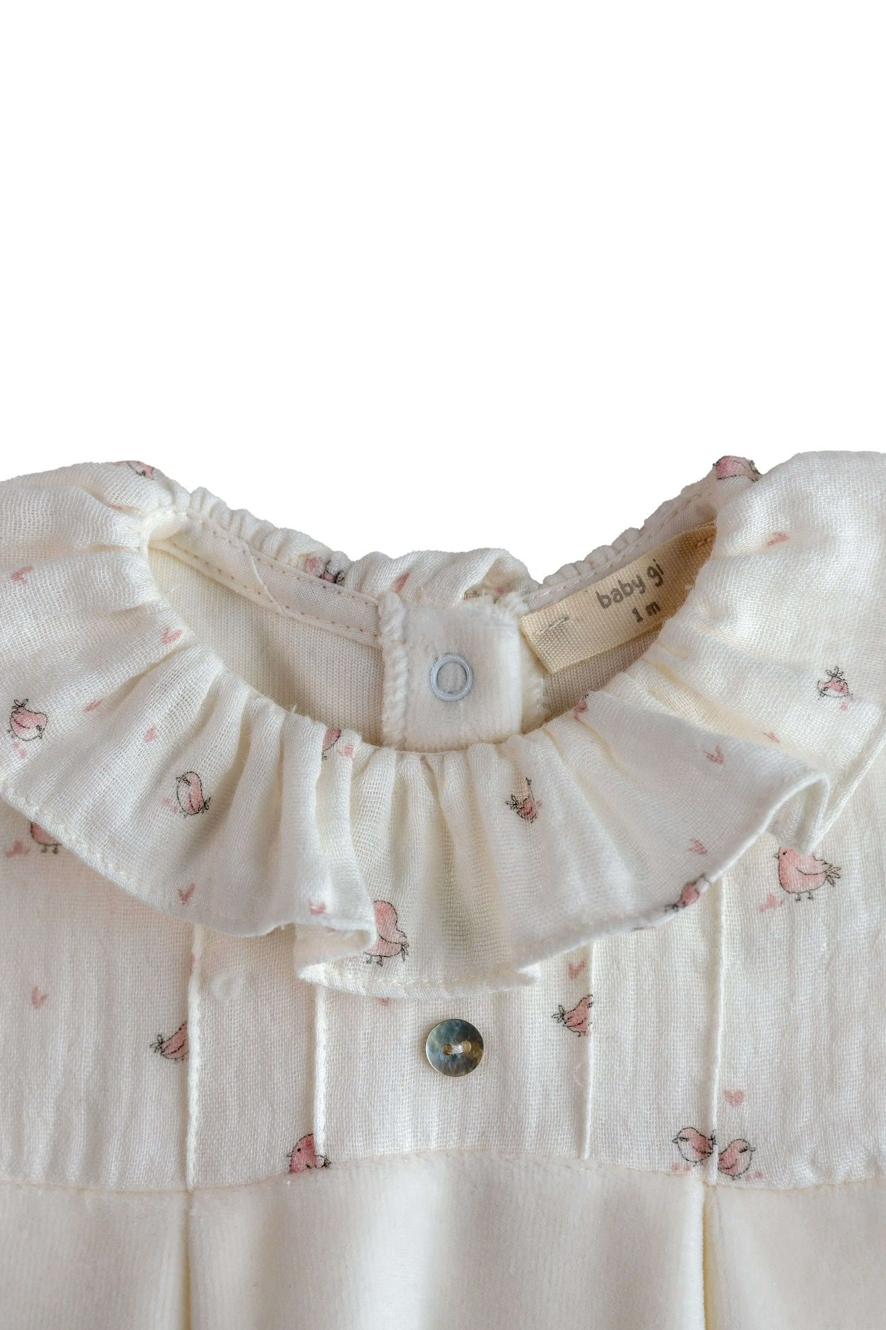 Babygrow - Birdie Rosa - Baby Gi