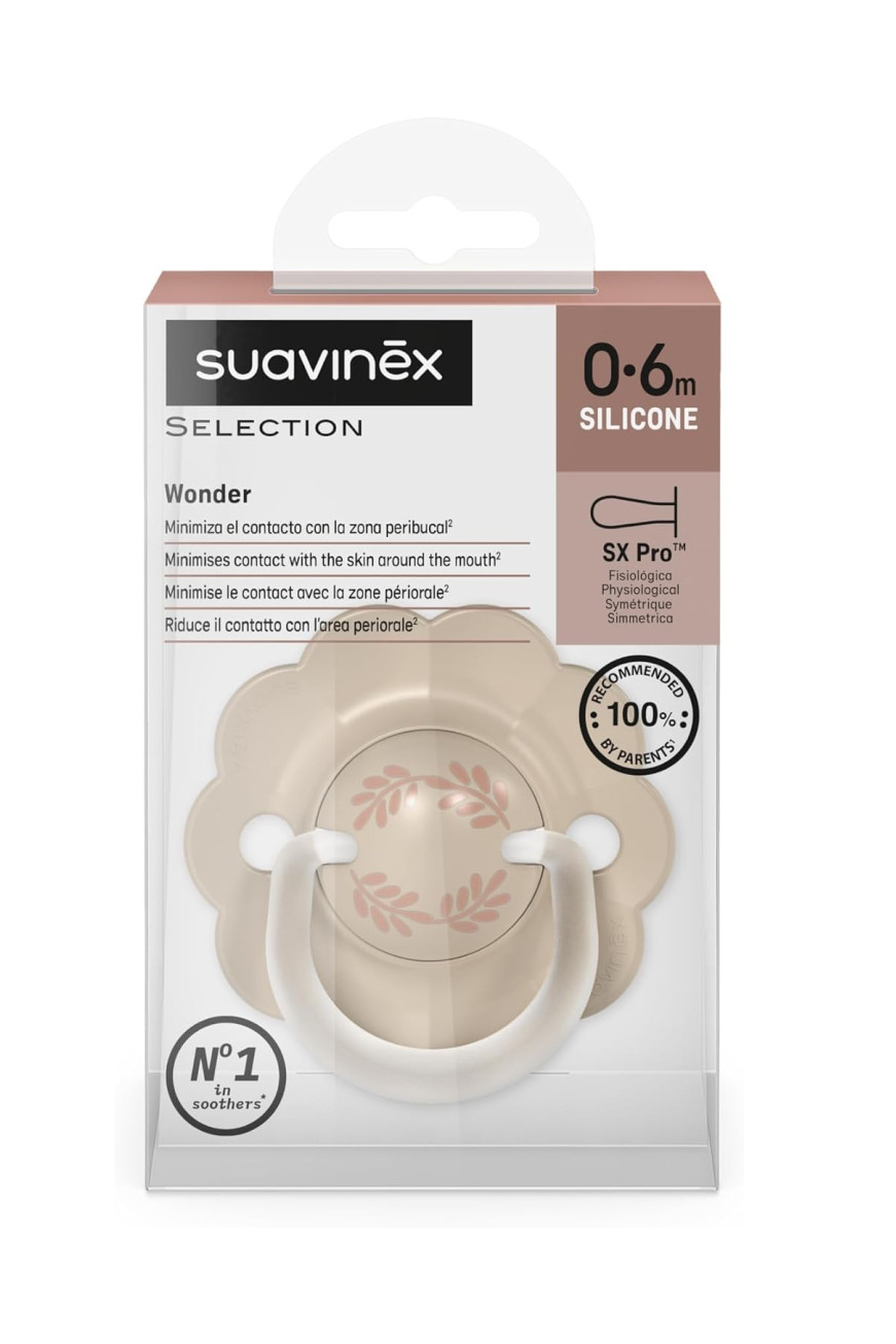 Suavinex – Chupeta Fisiológica SX Pro – Wonder 0-6m - Beje