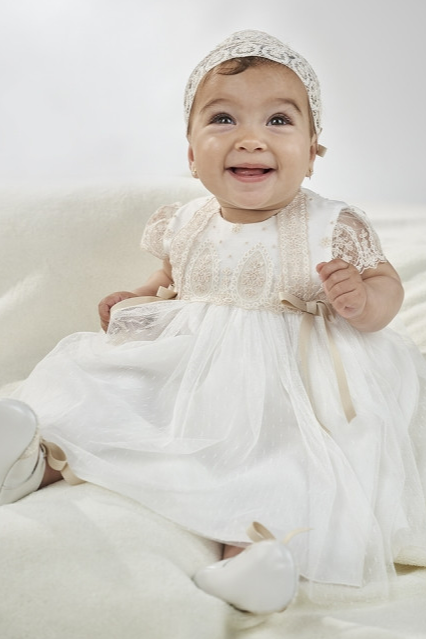 Vestido batizado Amaya