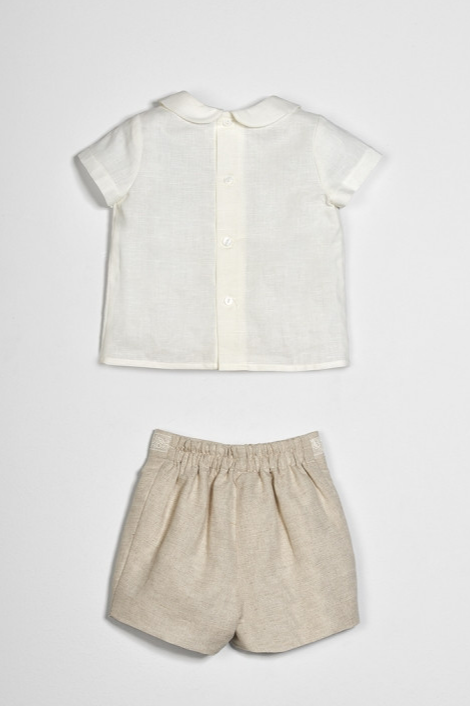 Conjunto batizado para menino