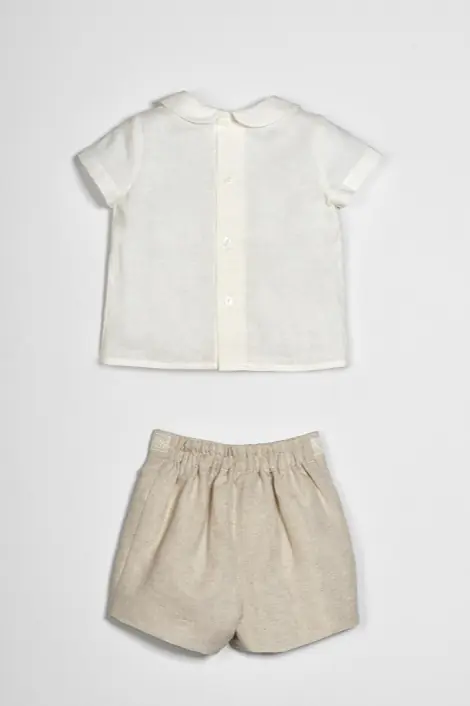 Conjunto batizado para menino