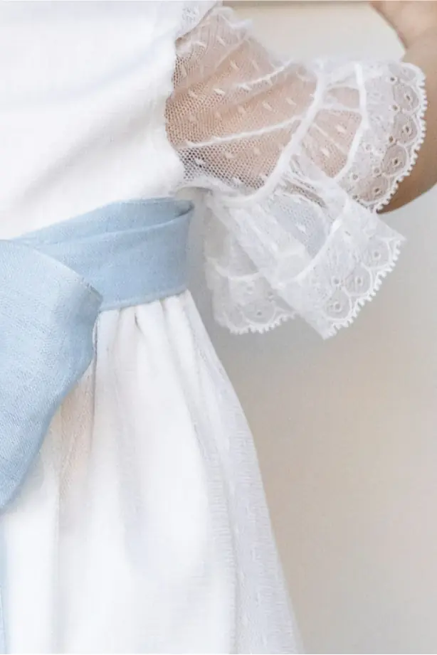 Vestido de cerimónia para bebé