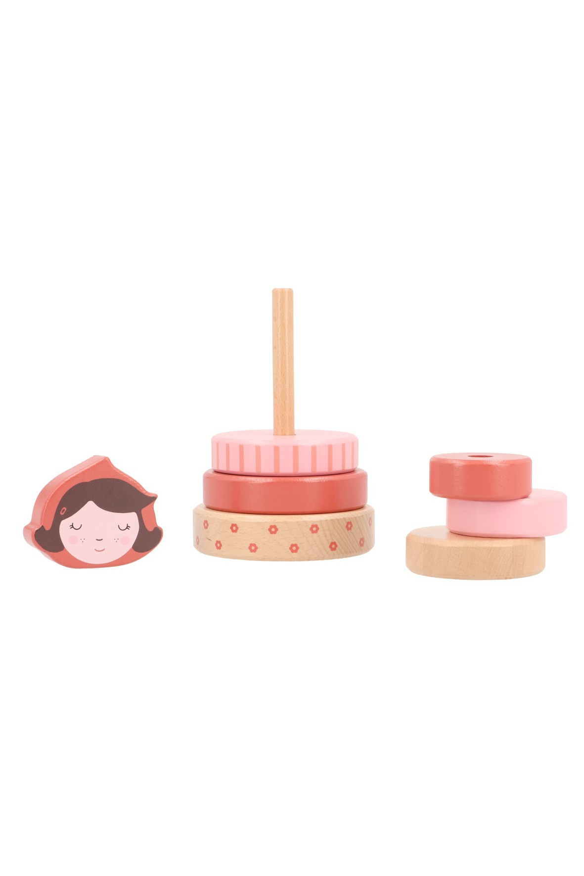 Torre empilhável Capuchinho Vermelho