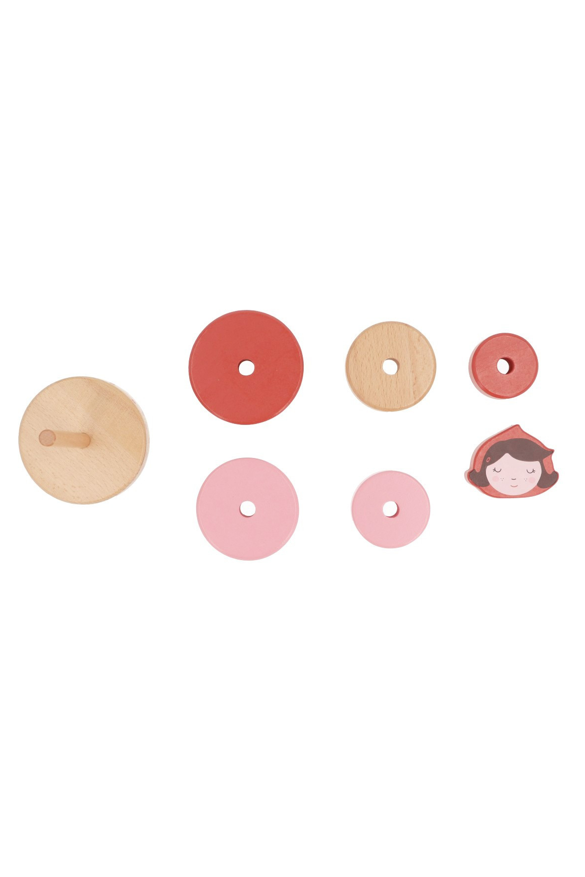 Torre empilhável Capuchinho Vermelho