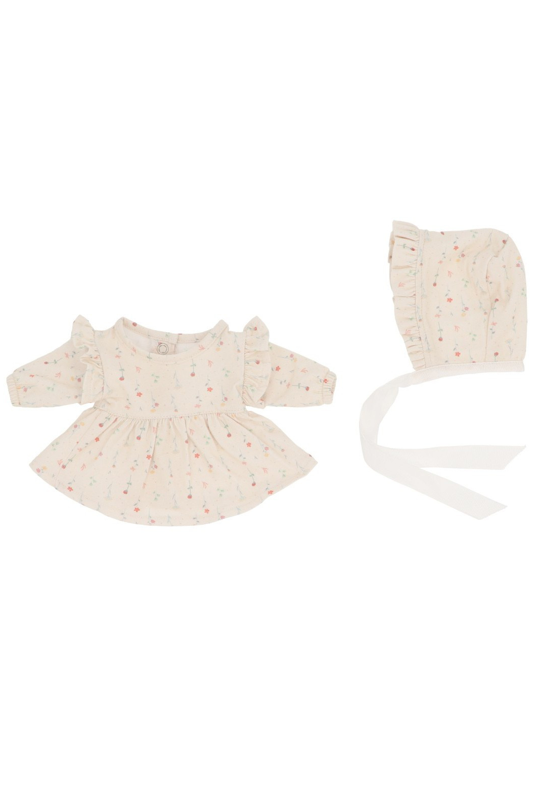 Boneca Koke + Vestido e chapéu White Flowers