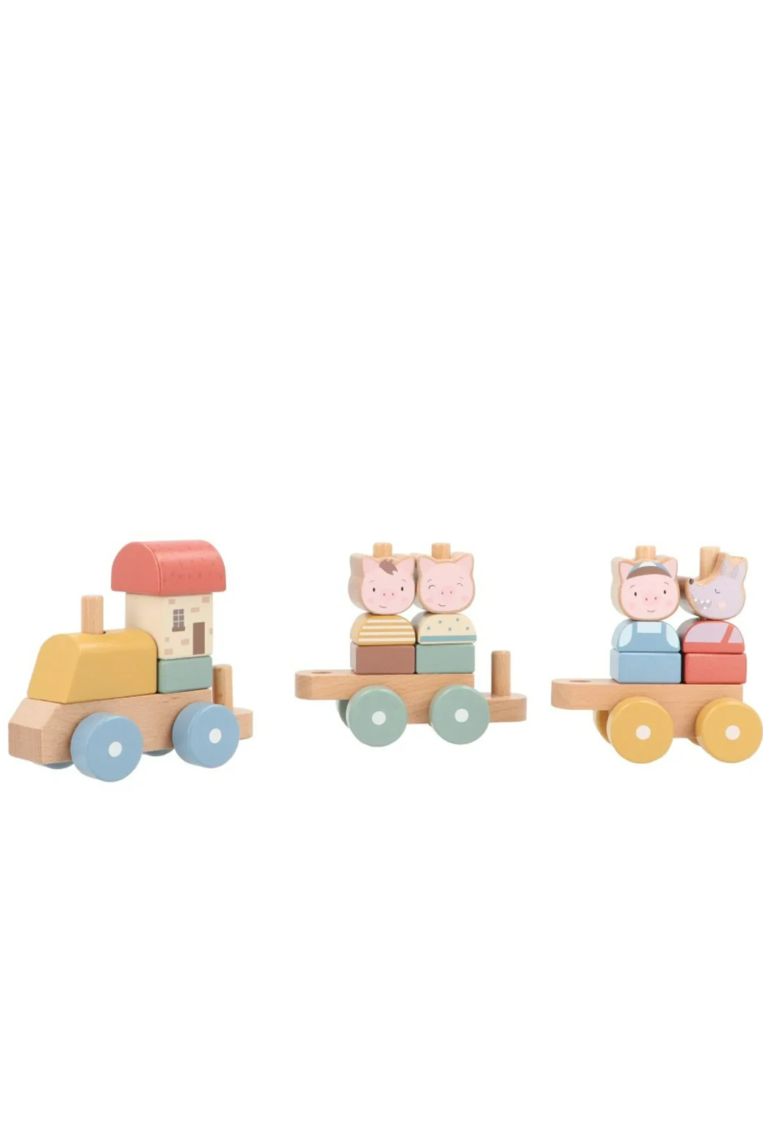 Comboio Monnëka Família 3 Porquinhos