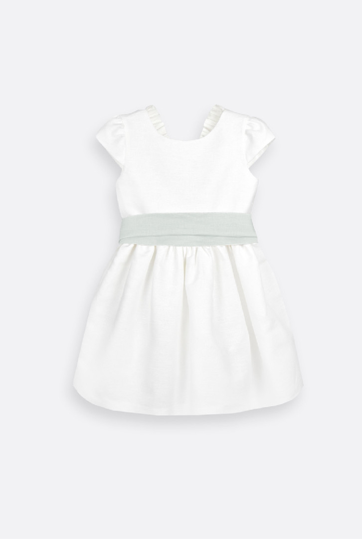 Vestido de menina em linho