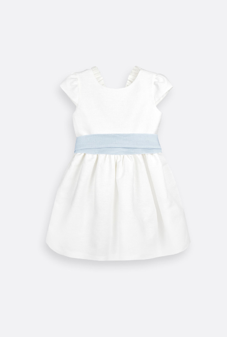 Vestido de menina em linho