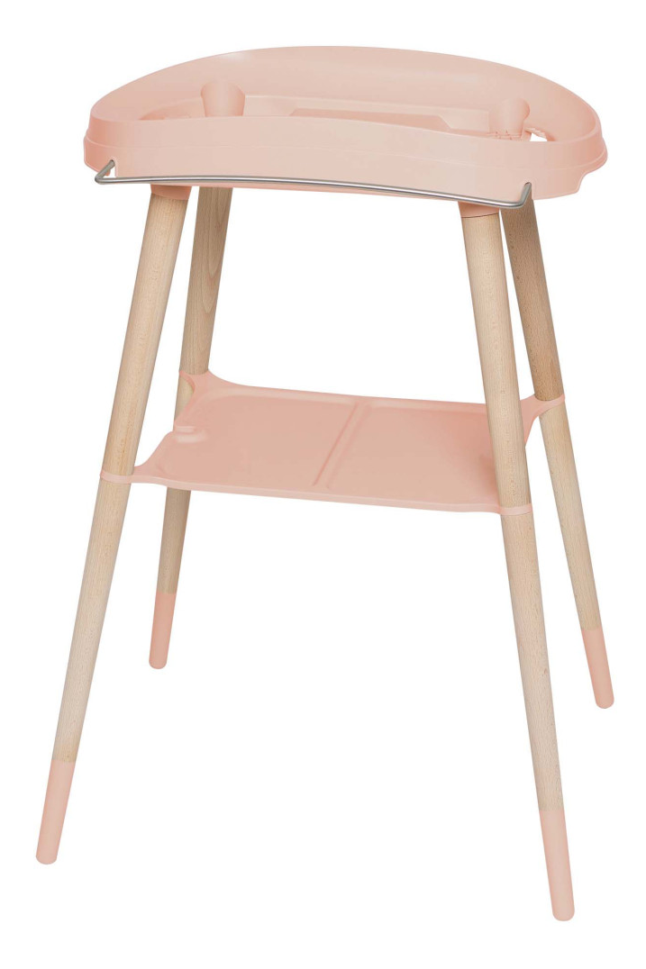 Banheira Sense Led+Suporte+Assento – Pale Pink