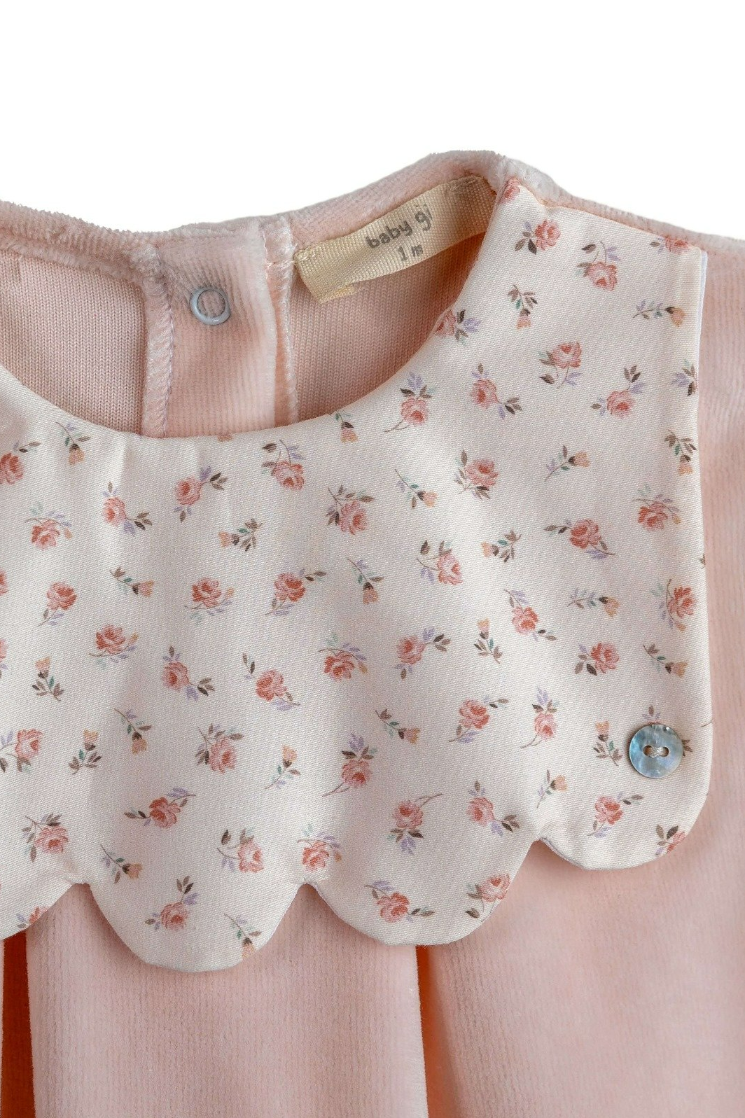 Babygrow - Floral Rosa - Baby Gi