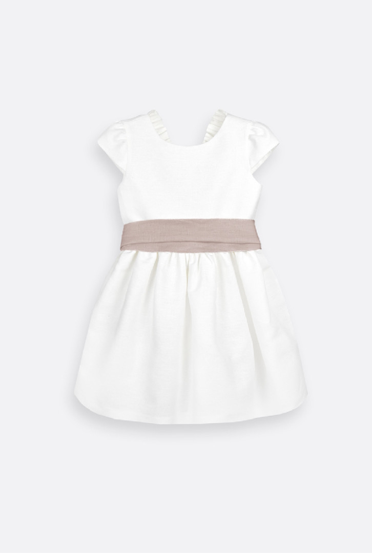 Vestido de menina em linho