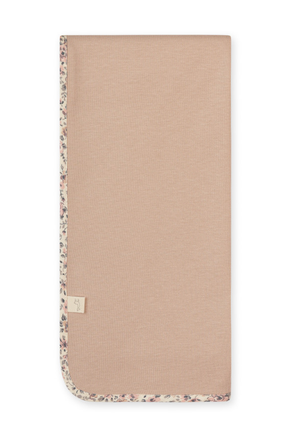 Fralda algodão floral em rosa pastel da Baby Gi - Coleção Fairy