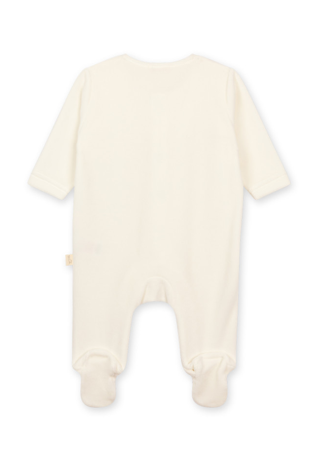 Babygrow Laminado com folho pérola Baby Gi – Coleção Heather