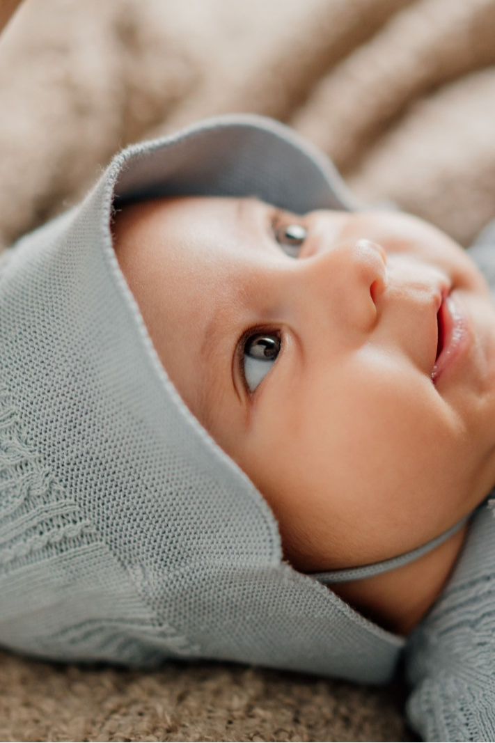 Chapéu Azul algodão orgânico