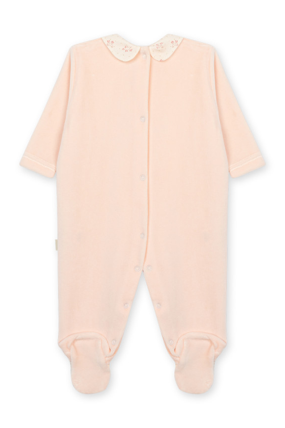 Babygrow Winter Garden - Laminado Rosa Pêssego