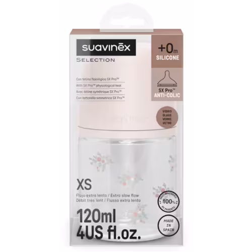 Biberão Poetry - 120ml Rosa